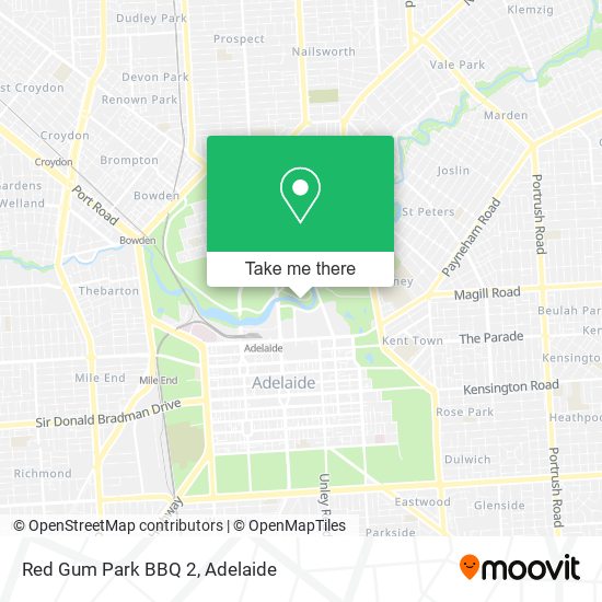 Red Gum Park BBQ 2 map