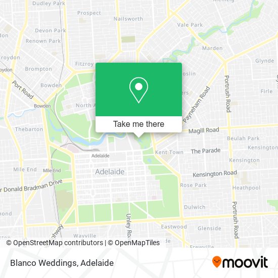 Blanco Weddings map