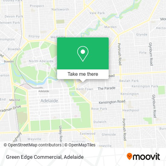 Green Edge Commercial map