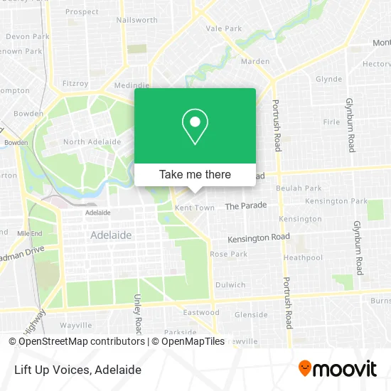 Lift Up Voices map