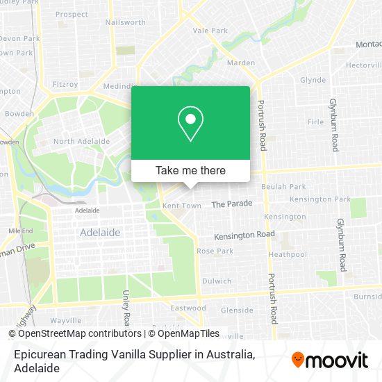 Epicurean Trading Vanilla Supplier in Australia map