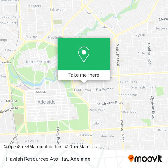 Havilah Resources Asx Hav map