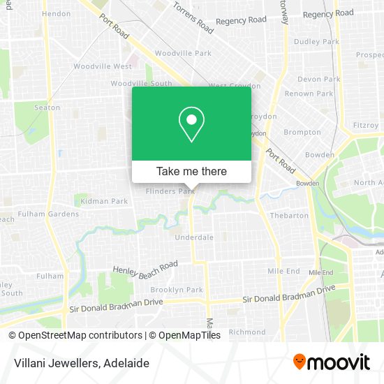 Villani Jewellers map