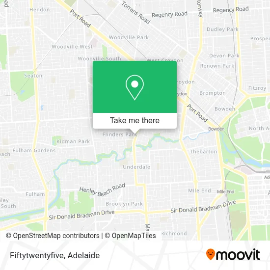 Mapa Fiftytwentyfive