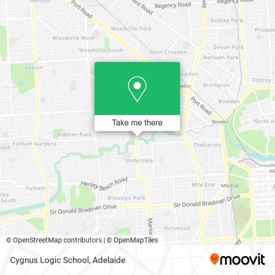 Cygnus Logic School map
