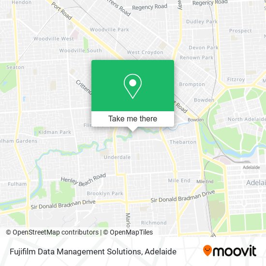 Fujifilm Data Management Solutions map