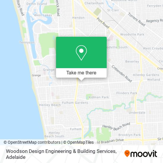 Woodson Design Engineering & Building Services map