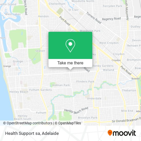 Health Support sa map