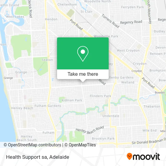 Mapa Health Support sa