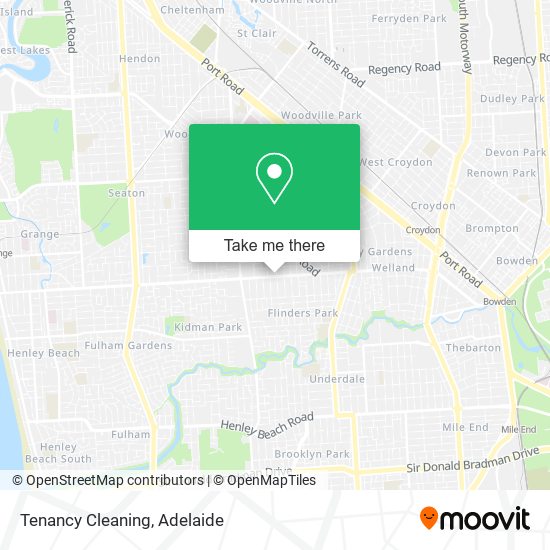 Tenancy Cleaning map