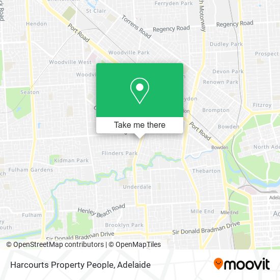 Mapa Harcourts Property People