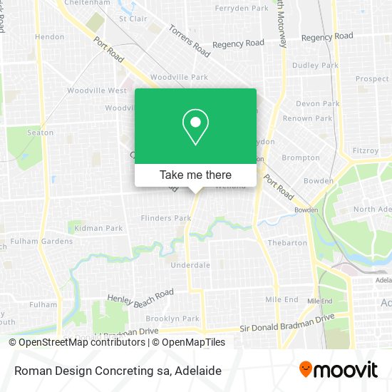 Roman Design Concreting sa map