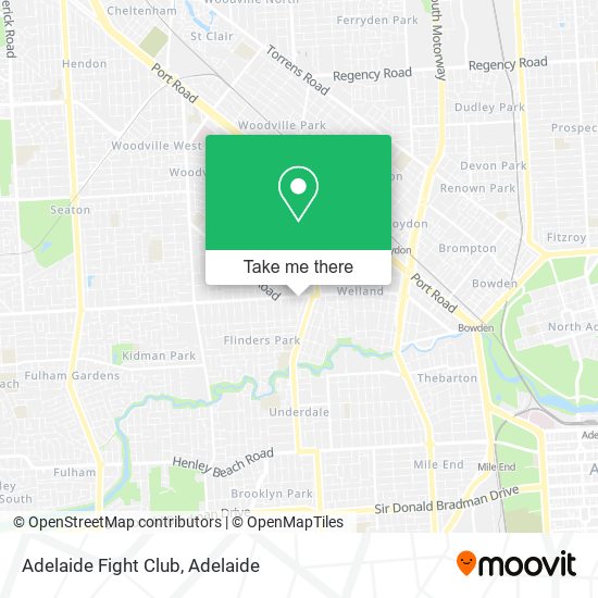 Mapa Adelaide Fight Club