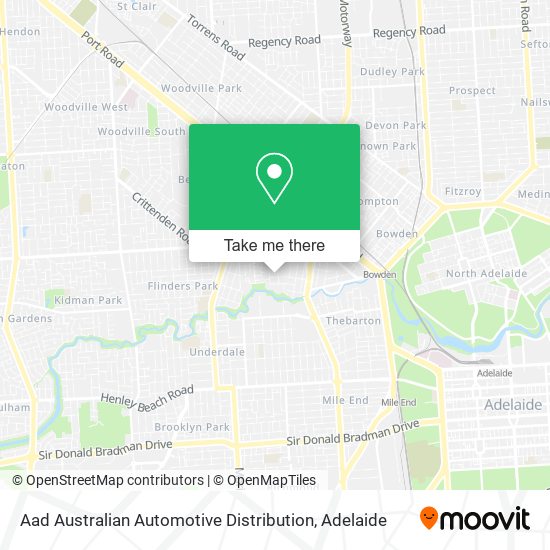 Aad Australian Automotive Distribution map
