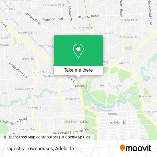 Tapestry Townhouses map