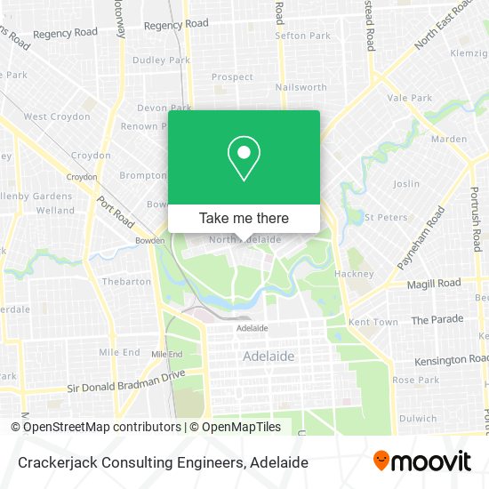 Mapa Crackerjack Consulting Engineers