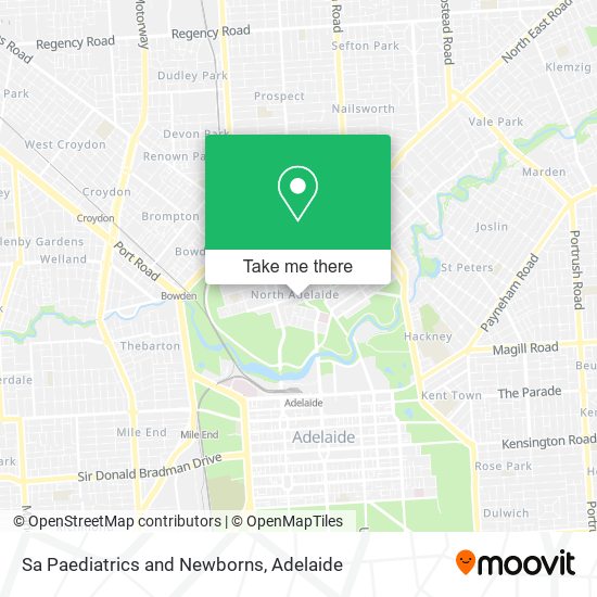 Sa Paediatrics and Newborns map