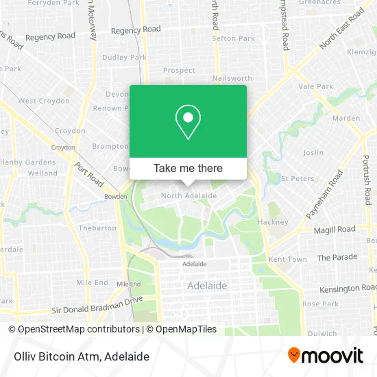 Olliv Bitcoin Atm map