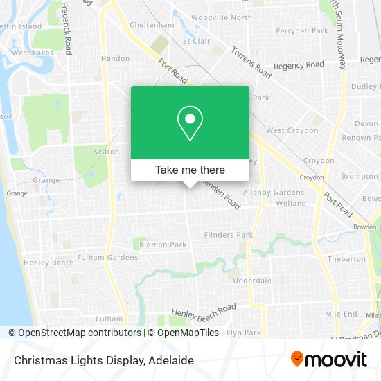 Mapa Christmas Lights Display