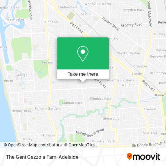 The Geni Gazzola Fam map