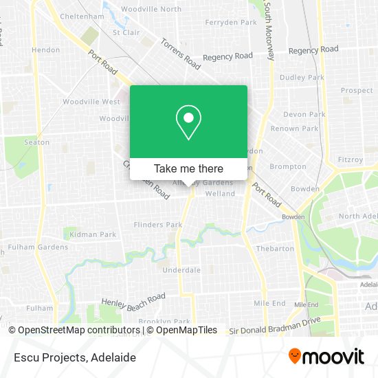 Escu Projects map