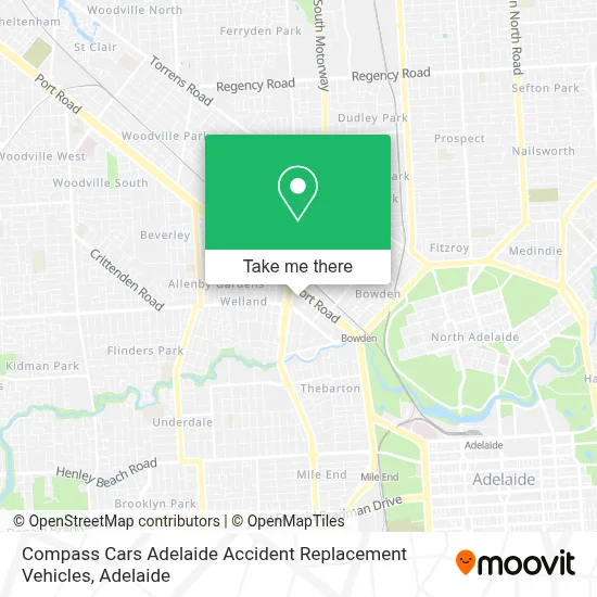 Mapa Compass Cars Adelaide Accident Replacement Vehicles