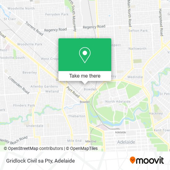 Gridlock Civil sa Pty map