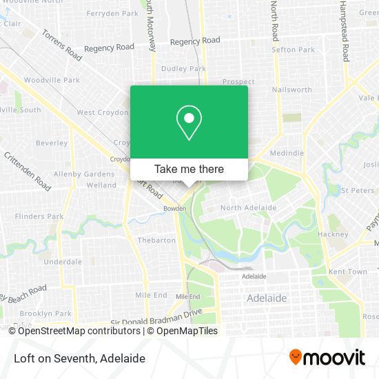 Loft on Seventh map