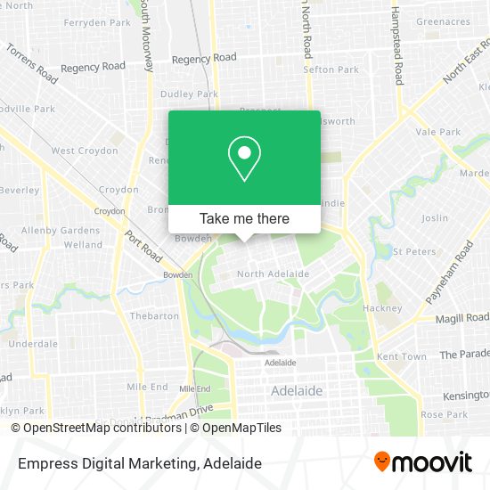 Empress Digital Marketing map