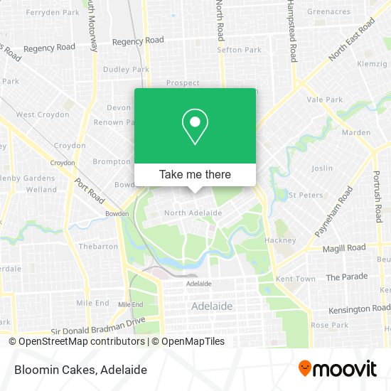 Bloomin Cakes map