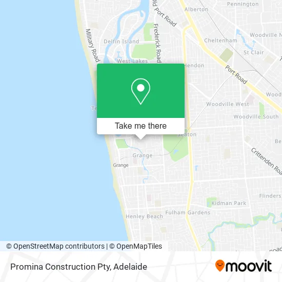 Promina Construction Pty map