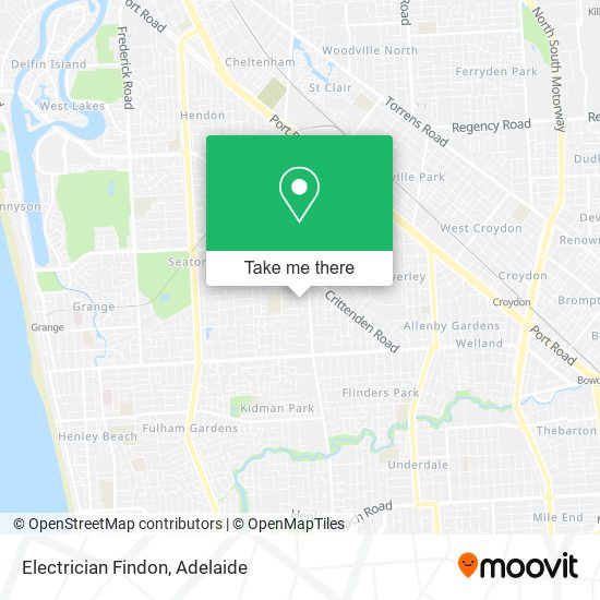 Electrician Findon map