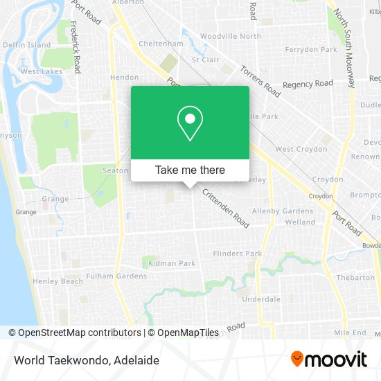 World Taekwondo map