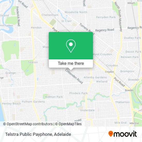 Telstra Public Payphone map