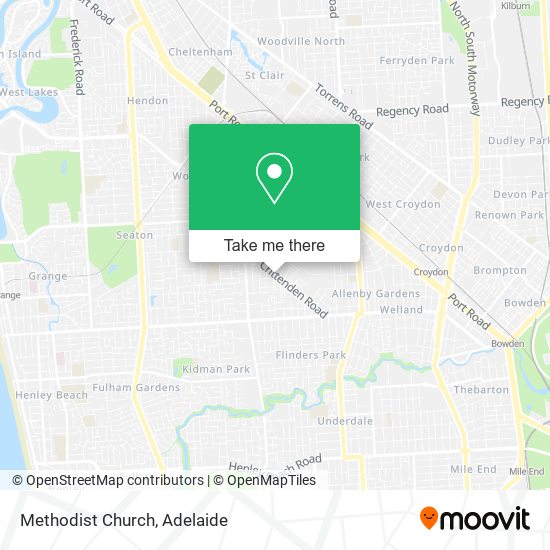 Methodist Church map