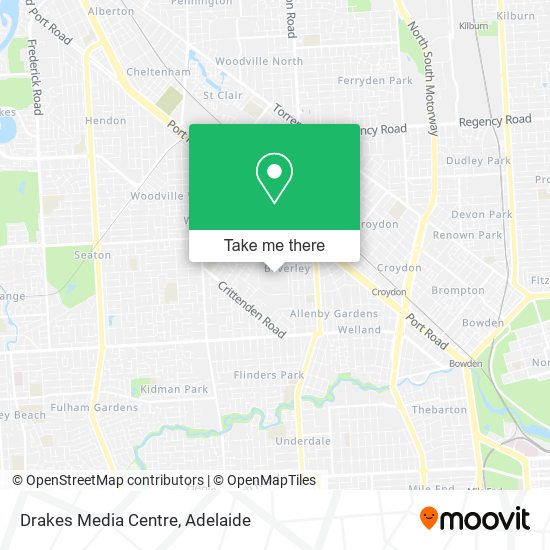 Drakes Media Centre map