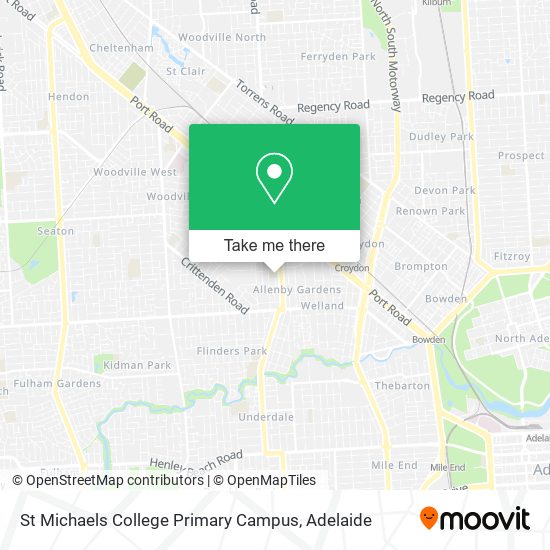 St Michaels College Primary Campus map