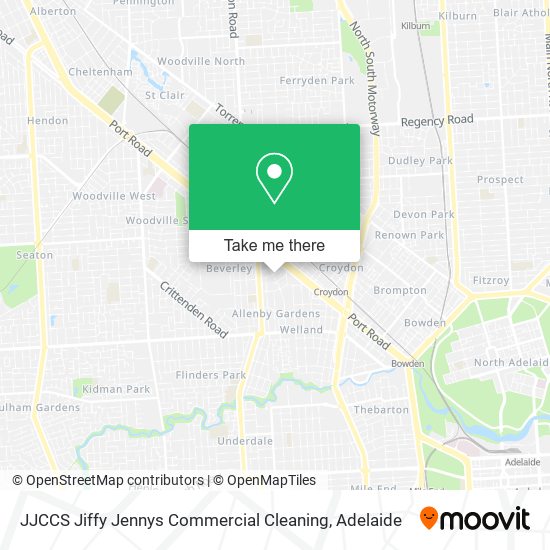 JJCCS Jiffy Jennys Commercial Cleaning map