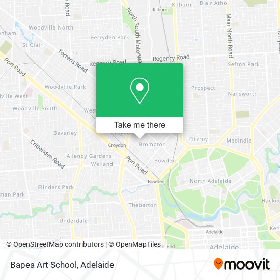 Bapea Art School map