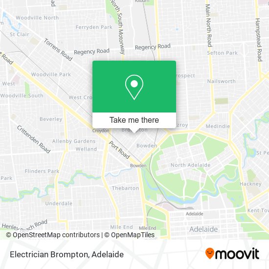 Electrician Brompton map