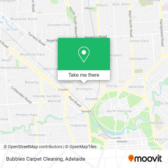 Bubbles Carpet Cleaning map