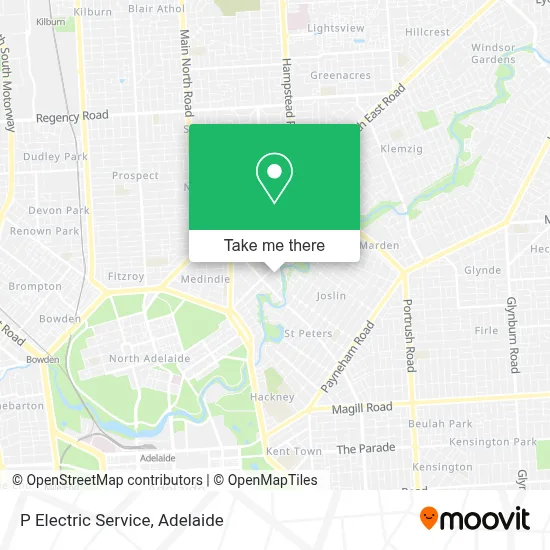 Mapa P Electric Service
