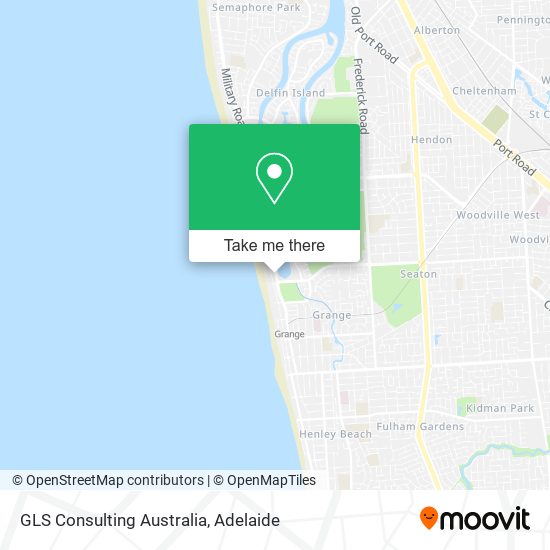 Mapa GLS Consulting Australia