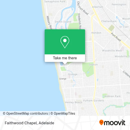 Mapa Faithwood Chapel