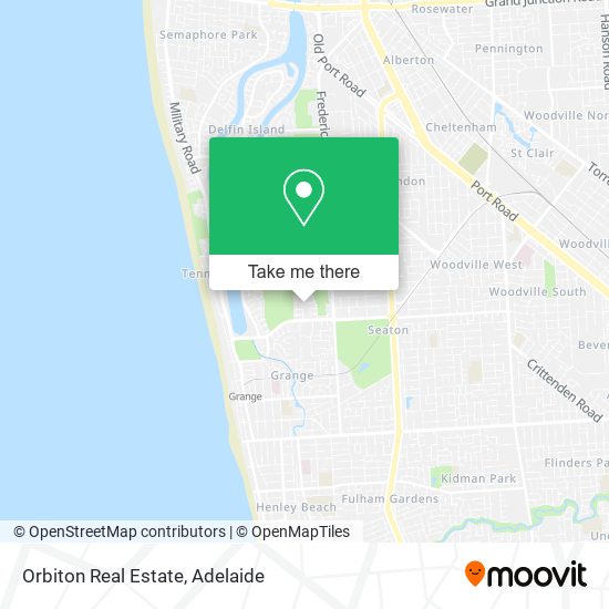 Orbiton Real Estate map