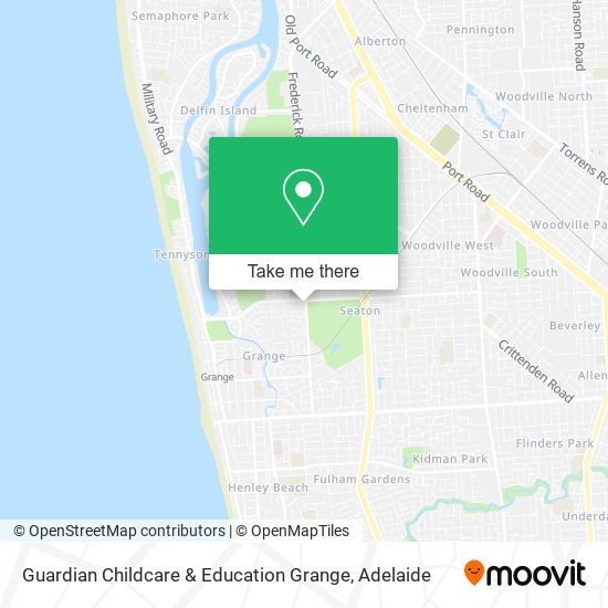 Guardian Childcare & Education Grange map