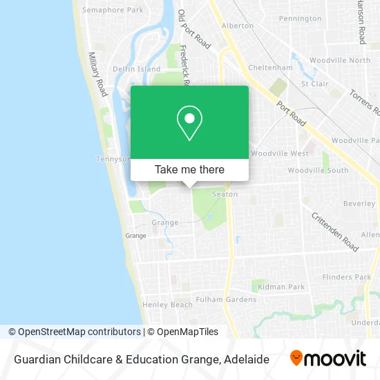 Guardian Childcare & Education Grange map