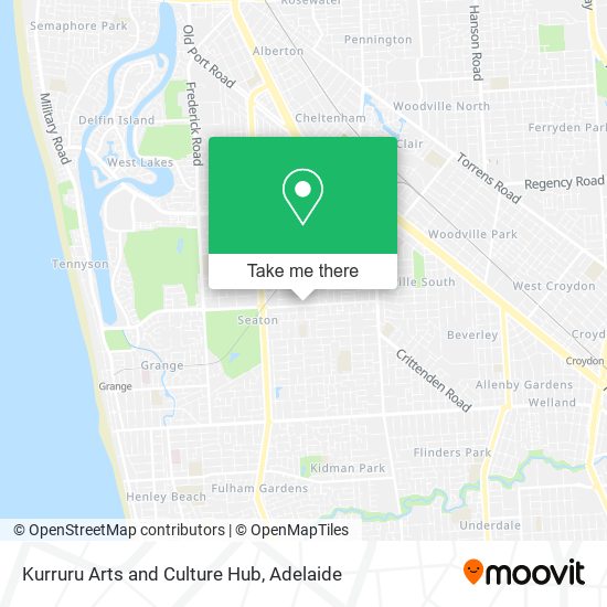 Kurruru Arts and Culture Hub map