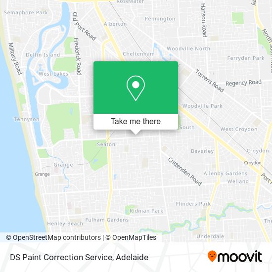 DS Paint Correction Service map
