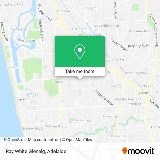 Mapa Ray White Glenelg